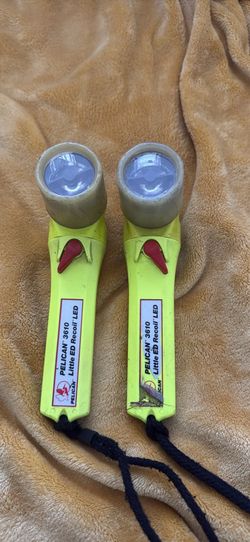 Pelican flashlights