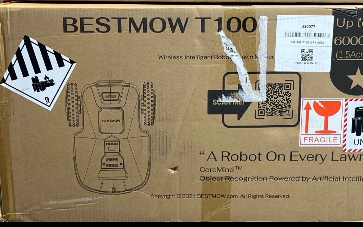 BESTMOW AI ROBOTIC LAWN MOWER