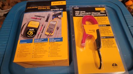 Fluke 87V/E2 Industrial Electrician Combo Kit + i400 Clamp