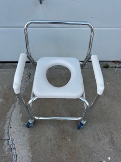 Rolling Shower Commode Chair