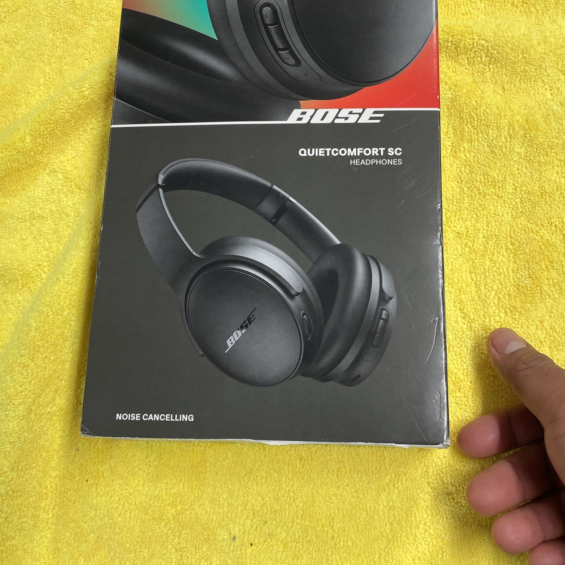 Bose QuietComfort SC Headphones ブラック家電 Bose QuietComfort SC