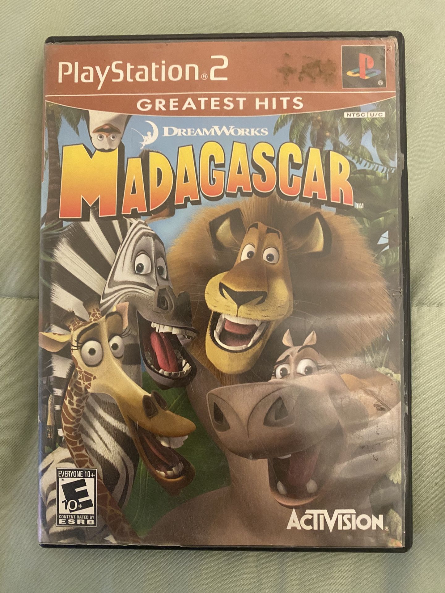PS2 Madagascar Greatest Hits