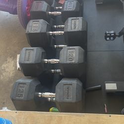 Rogue Fitness Heavy Dumbbells 105 Thru 125