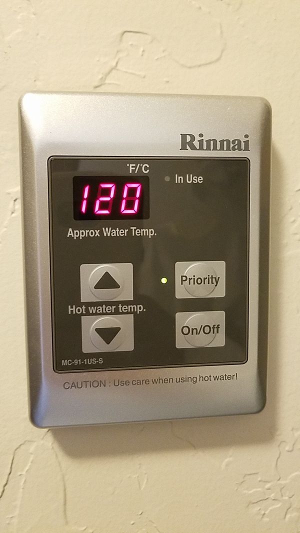 rinnai recirculation timer controller