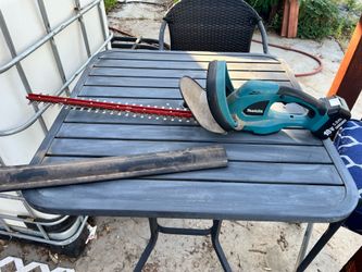 Makita hedge trimmer w/ battery