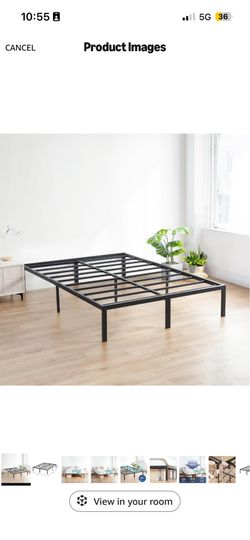 Metal Bed frame - Queen