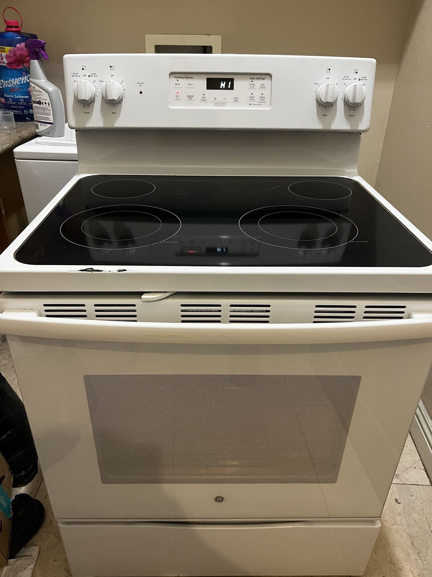 GE ELECTRIC STOVE