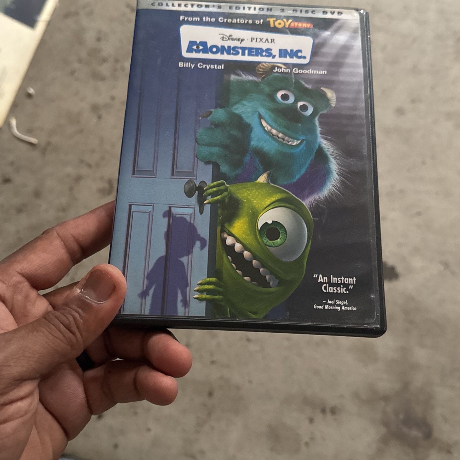 Collectors EDITION 2 Disc DVD MONSTERS INC