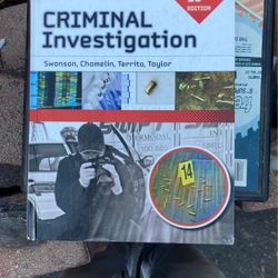 Criminal Investigation 10 Tu Edition
