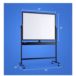 Rolling white board