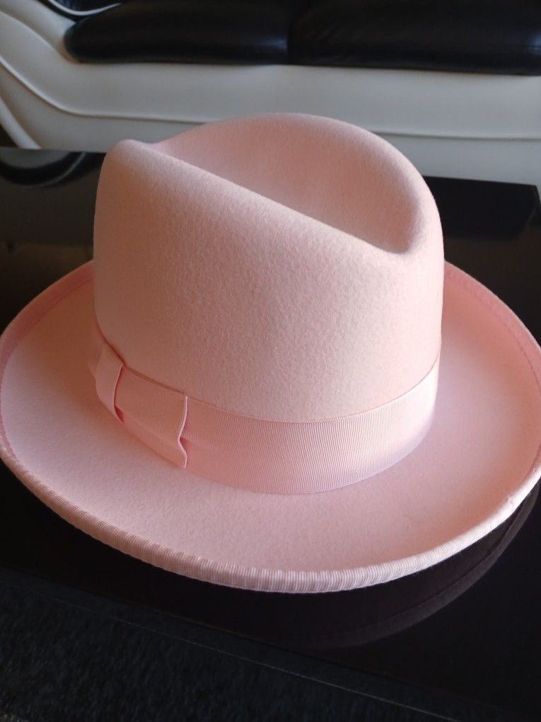 Fedora Gangster Style (Godfather Pink)
