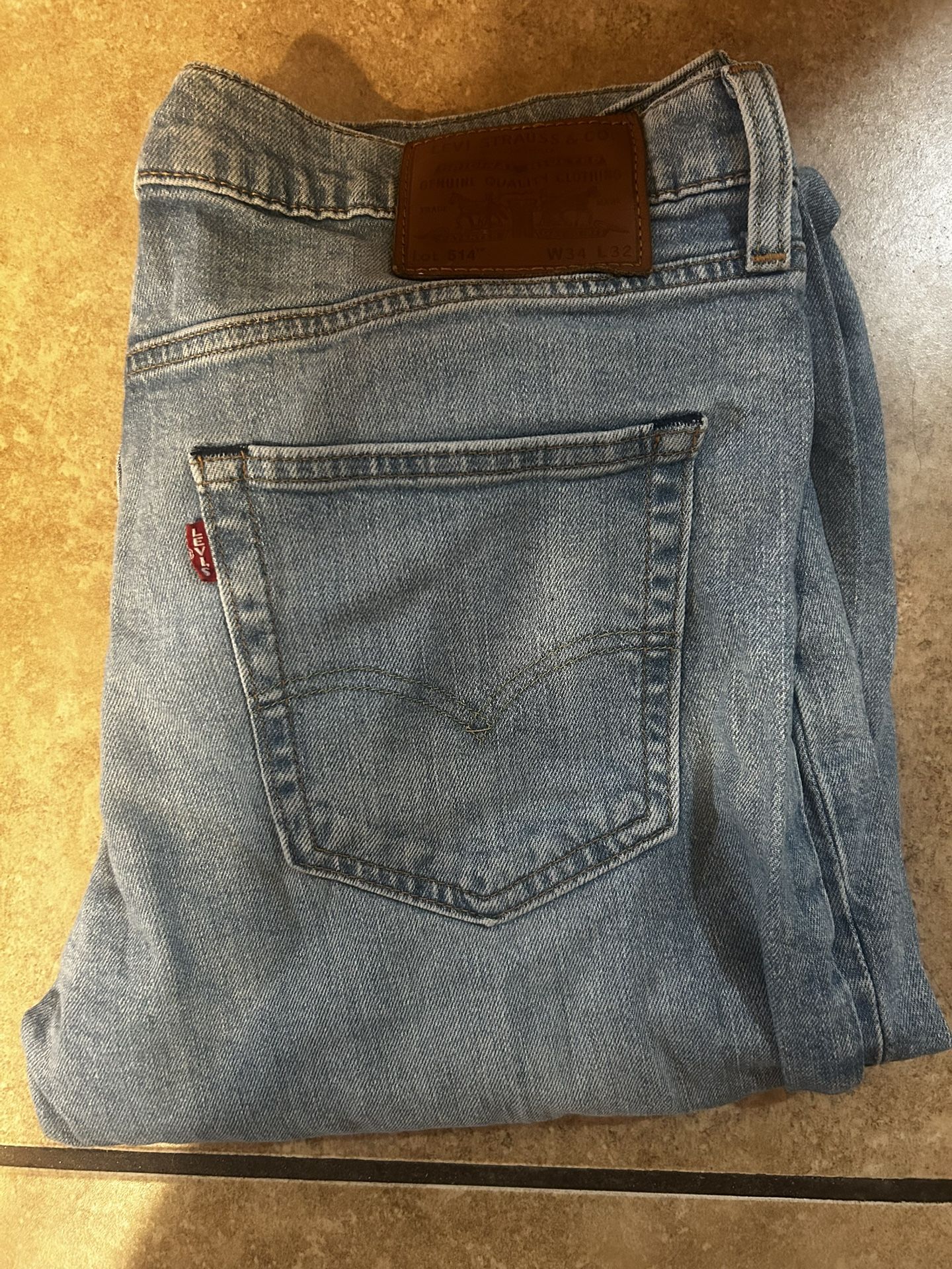Light Blue Levi 514’s