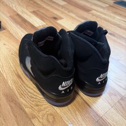 Nike Black and White High-Top Sneakers