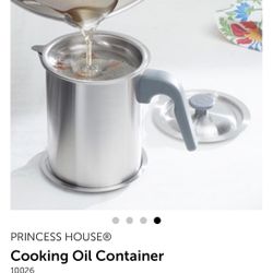 Princess House Cooking Oil Container 