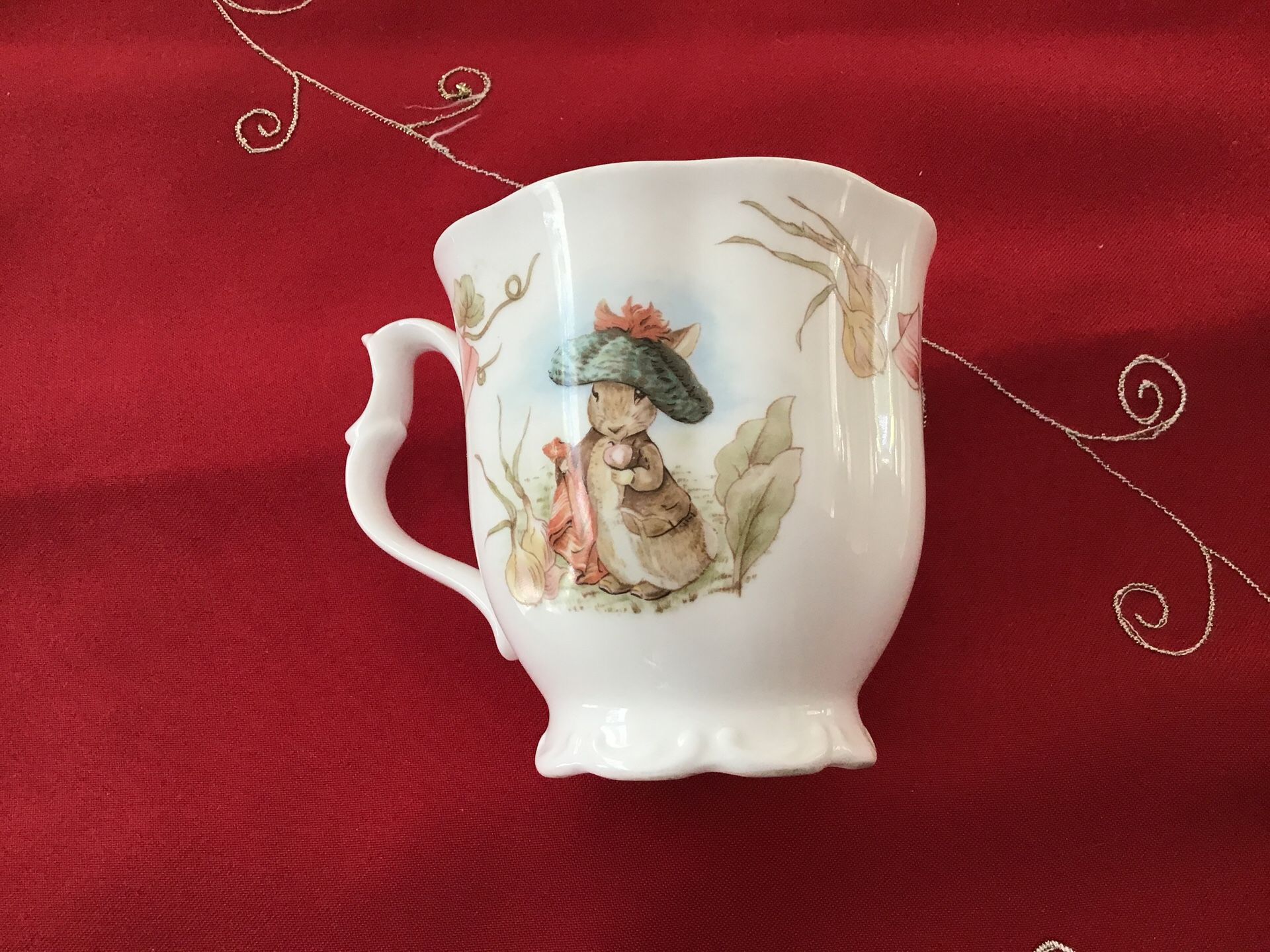 Royal Albert Bone China Cup. World of Beatrix Potter.