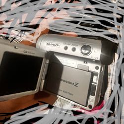 Sharp Viewcam VL-Z1 MiniDV Camcorder – 2 Batteries  – Works Perfectly