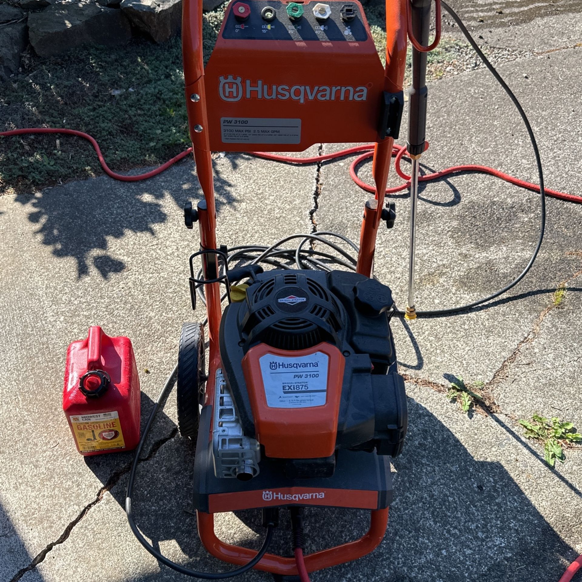 Husqvarna 3100 Psi Gas Pressure Washer