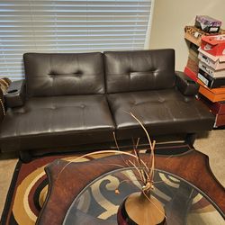 Coffee table and futon