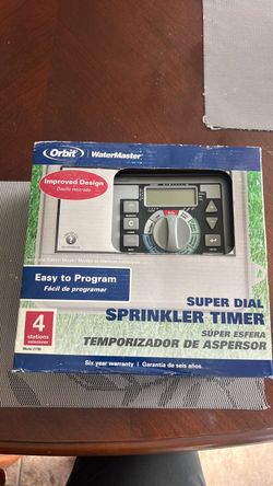 Orbit WaterMaster Super Dial Sprinkler Timer