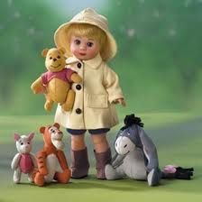 Madam Alexander Rare 2004 Winnie The Pooh, The Blustery Day, Walt Disney Collection 8”doll