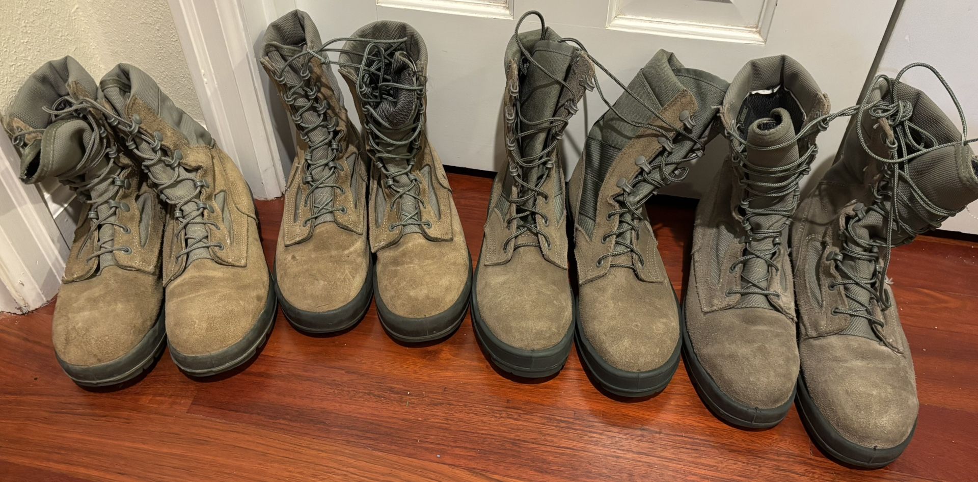 Price Drop - Military Surplus Air Force Combat Boots, Men’s 7.5