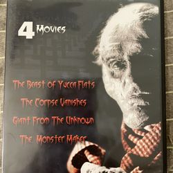 4-HORROR CLASSICS (DVD) 4-MOVIE COLLECTION 