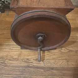 Antique Wood Butter Churn