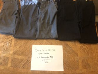 Boys Size 10 Dress Pants