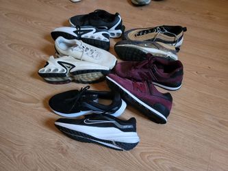 Nike and new balance shoes