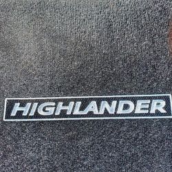 Toyota HIGHLANDER Factory Floor Mats New
