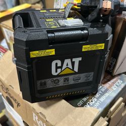 [087].  CAT Cube 1750A Jump Starter, 200W Inverter, 120 PSI Compressor