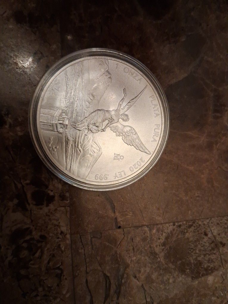 1oz Plata Pura 2020 Lex .999