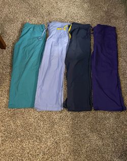 4pc Bundle Large Women’s Medical Pant Scrubs