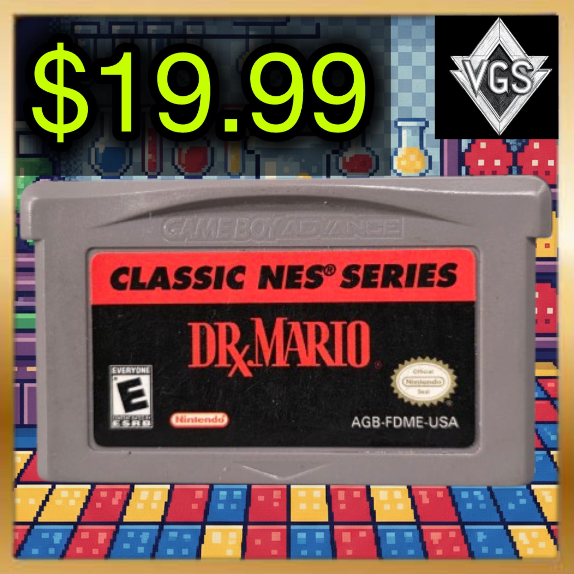 *CLASSIC* Dr. Mario – Classic NES Series (Game Boy Advance, 2004)