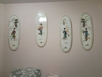 Oriental wall decor.