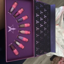 Purple Jeffrey star Cosmetics Lipstick Set 