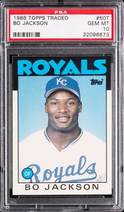 1986 Topps Traded #50T BO JACKSON – PSA 10 (#(contact info removed)3)
