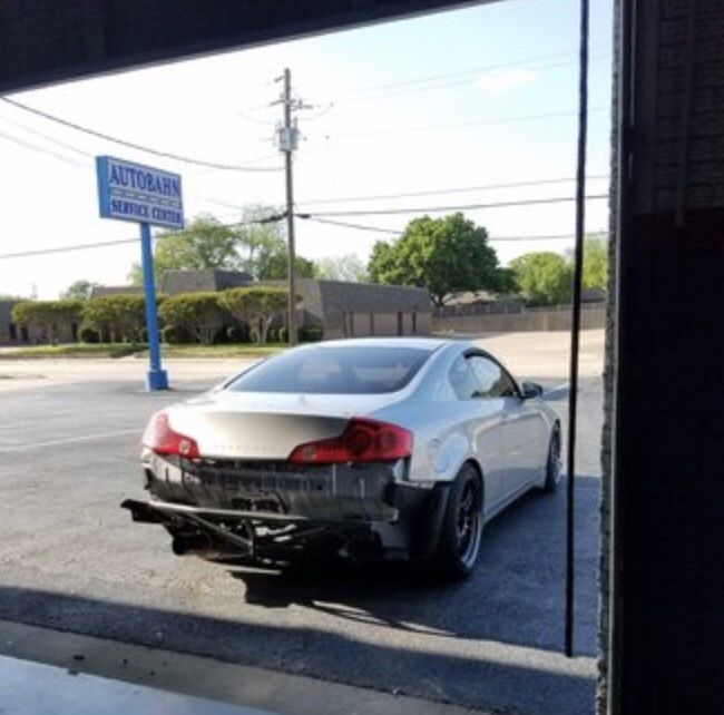 Infiniti G35 bash bars (REAR)