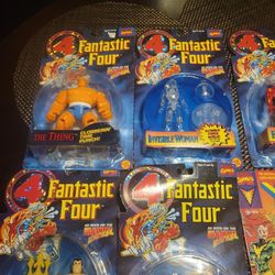 Fantastic Four, X-men, And Star Wars Figurines