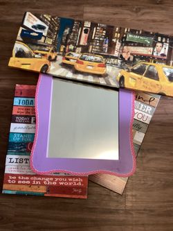 Wall picture’s and mirror