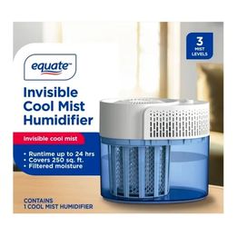 Equate Invisible Cool Mist Humidifier