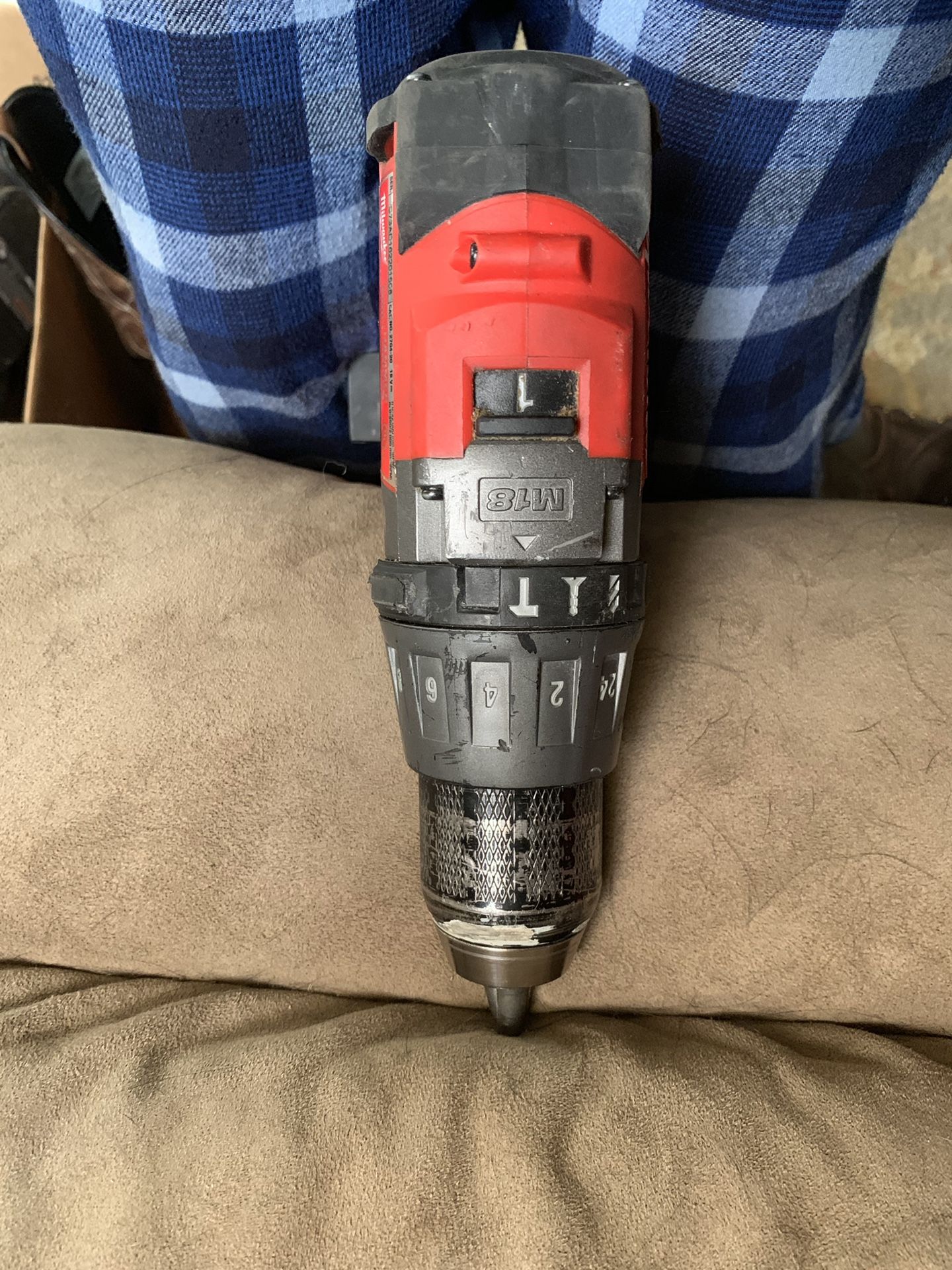 Milwaukee fuel hammer drill