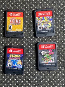 Nintendo Switch Loose Games Different Price