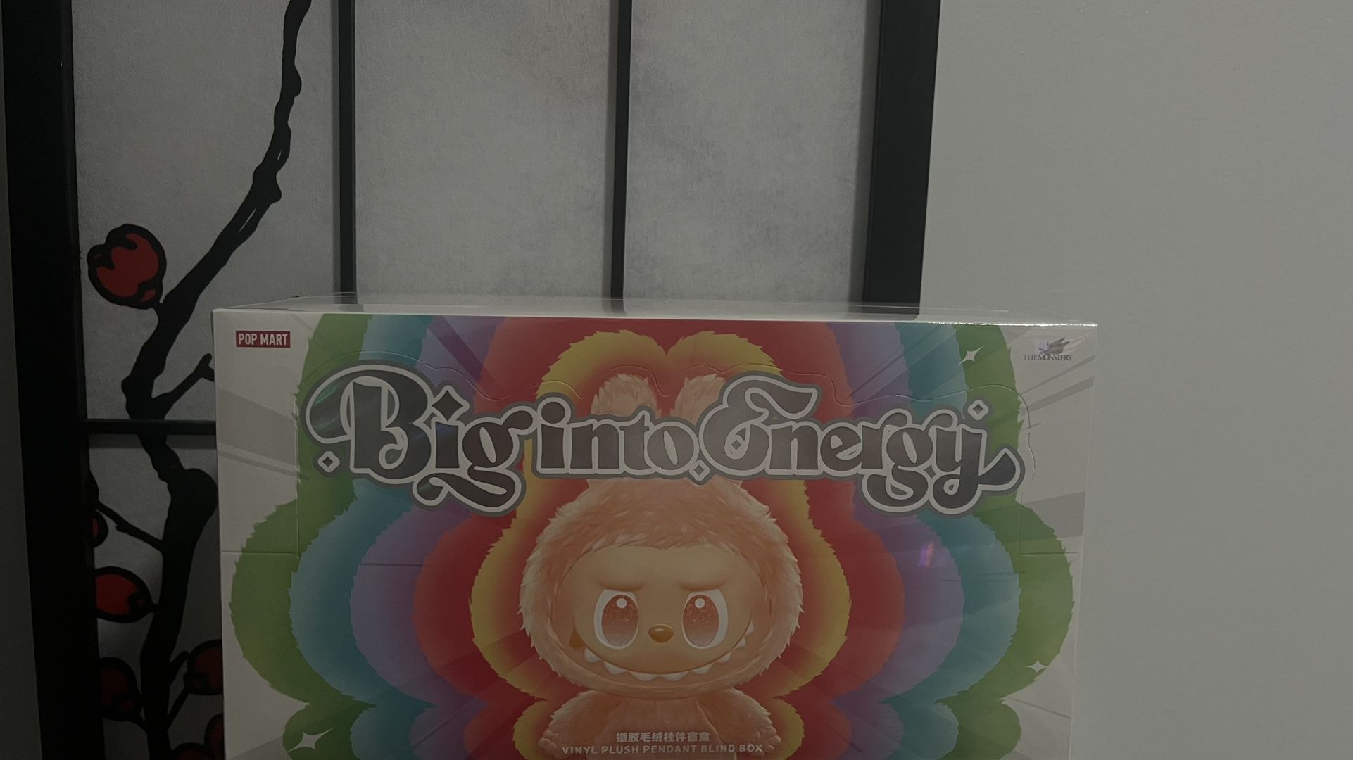 Authentic Big Into Energy Labubu Box