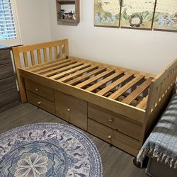 Twin Captain’s Bed