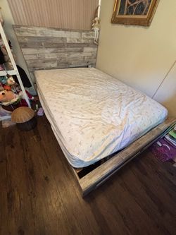 Free bed frame queen  - read description