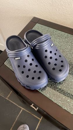 Navy Blue Crocs