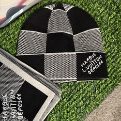 LV beanie & Scarf 