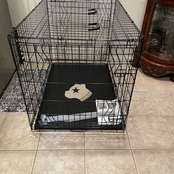 New XL 42” Dog Kennel $60 Firm-Firme