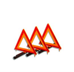 3-Pack Emergency Reflective Warning Triangles, Trucking, towing, hauling, trucks